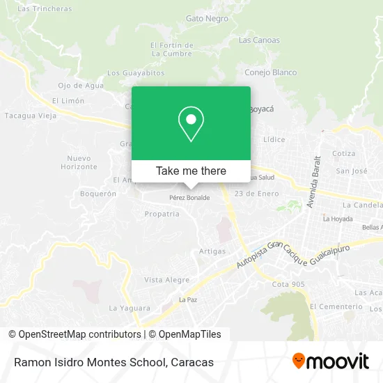 Ramon Isidro Montes School map