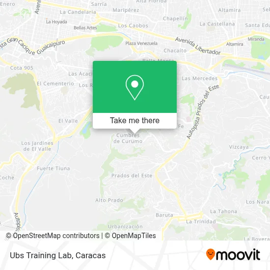 Ubs Training Lab map