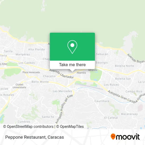 Ristorante Peppone map