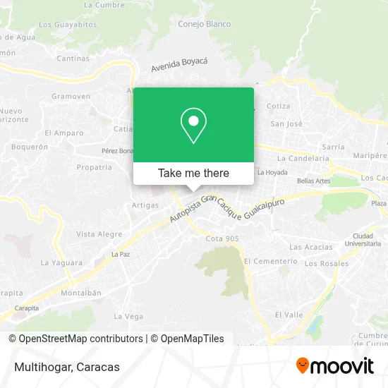 Multihogar map