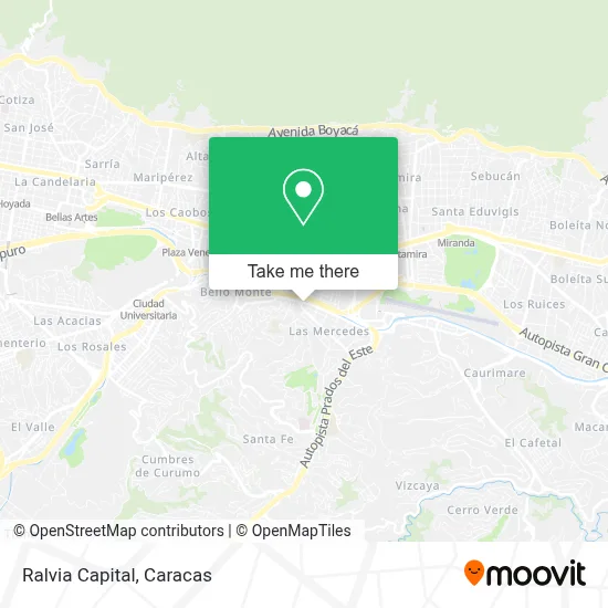 Ralvia Capital map