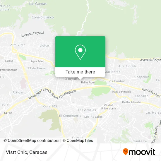 Vistt Chic map