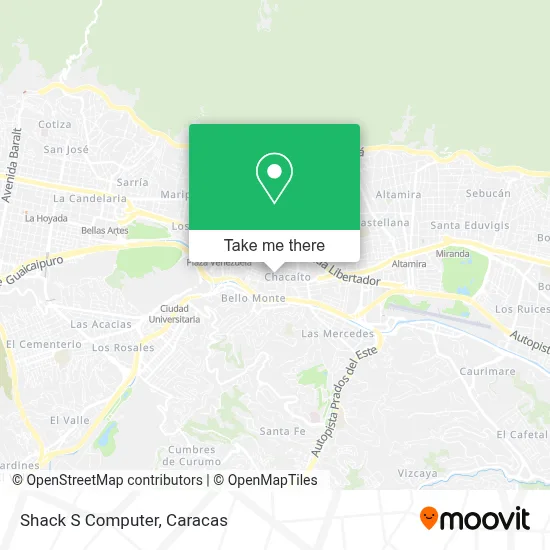 Shack S Computer map