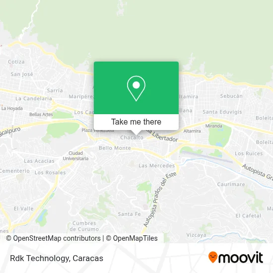 Mapa de Rdk Technology