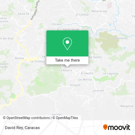 Rey David map