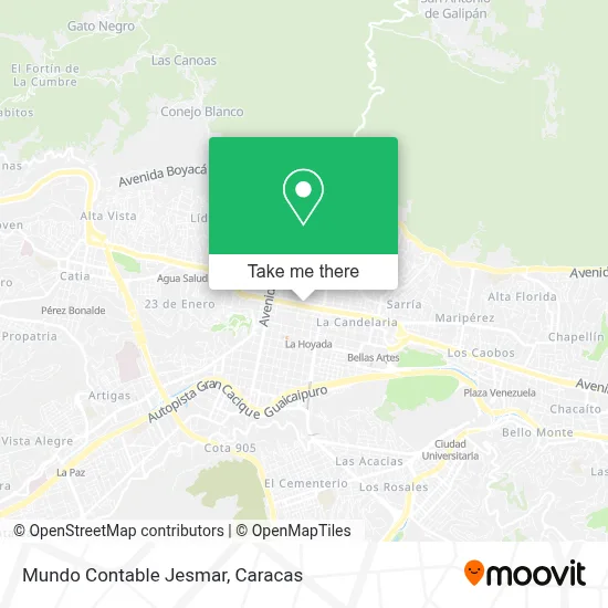 Mundo Contable Jesmar map
