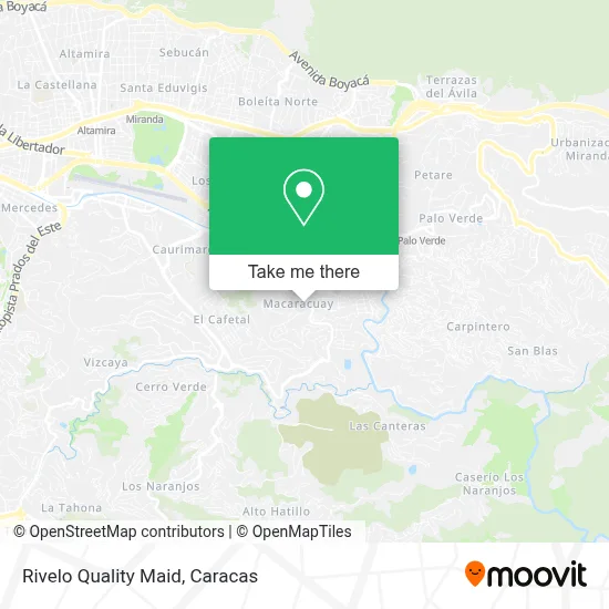 Rivelo Quality Maid map