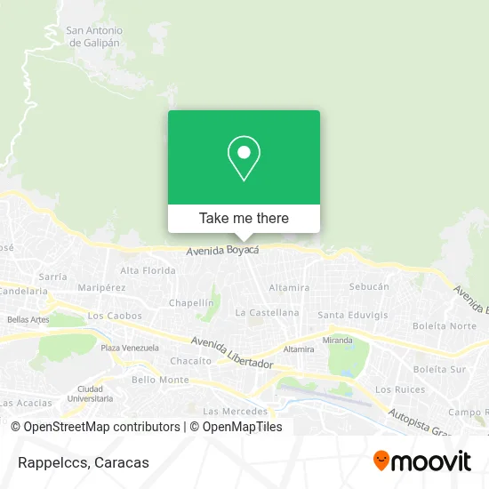 Rappelccs map
