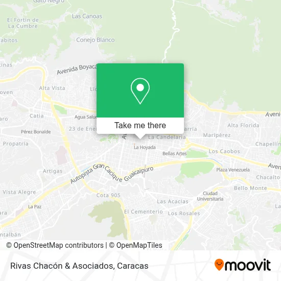 Rivas Chacón & Asociados map