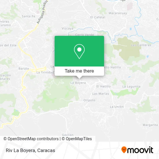 Riv La Boyera map