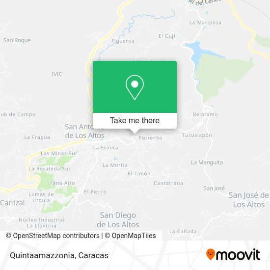 Quintaamazzonia map