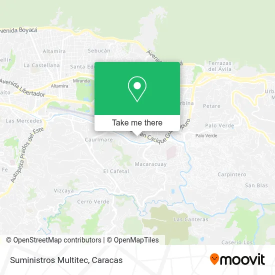 Suministros Multitec map