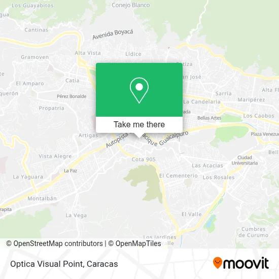 Optica Visual Point map