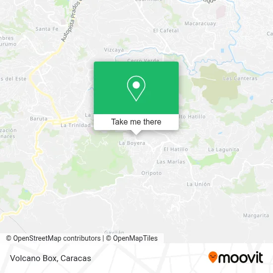 Volcano Box map