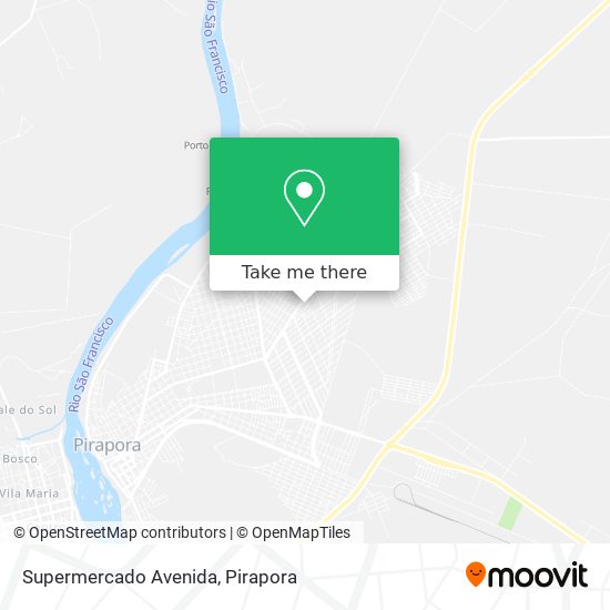 Mapa Supermercado Avenida