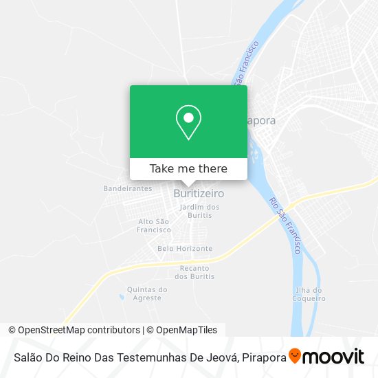 Salão Do Reino Das Testemunhas De Jeová map