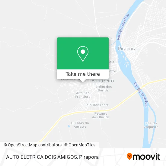 AUTO ELETRICA DOIS AMIGOS map