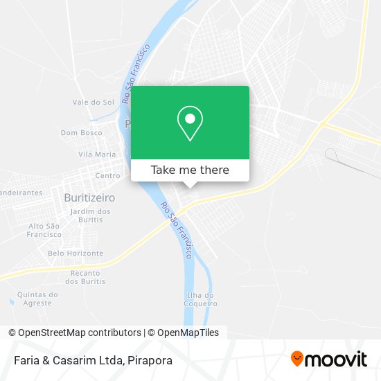 Faria & Casarim Ltda map