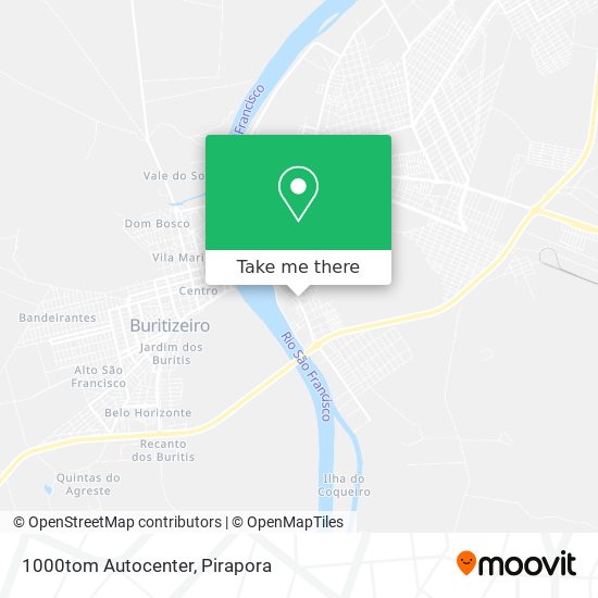 1000tom Autocenter map