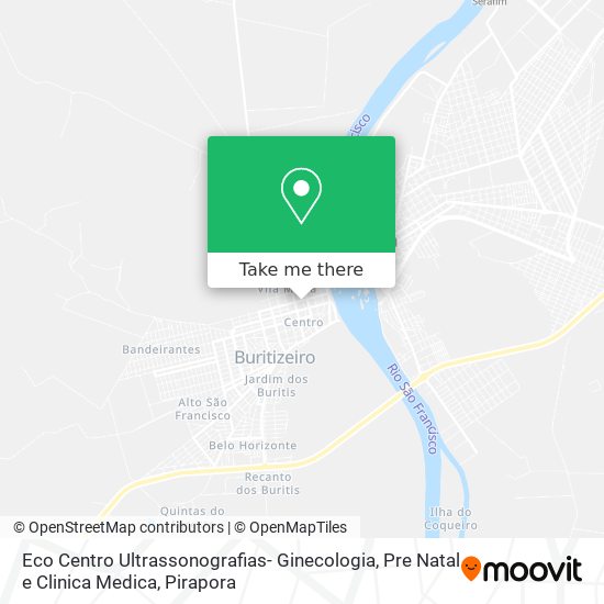 Mapa Eco Centro Ultrassonografias- Ginecologia, Pre Natal e Clinica Medica