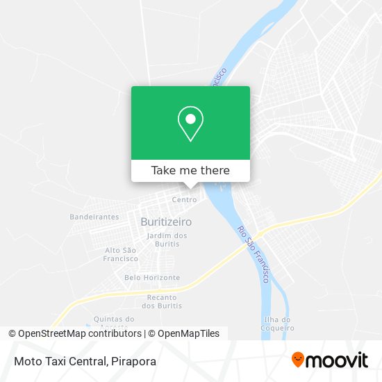 Moto Taxi Central map