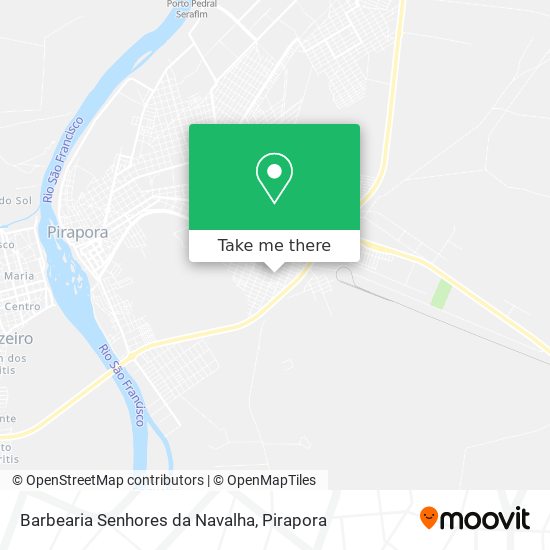 Barbearia Senhores da Navalha map