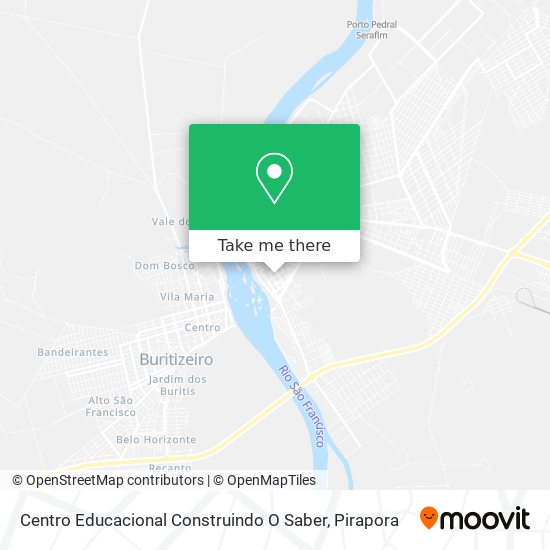 Centro Educacional Construindo O Saber map
