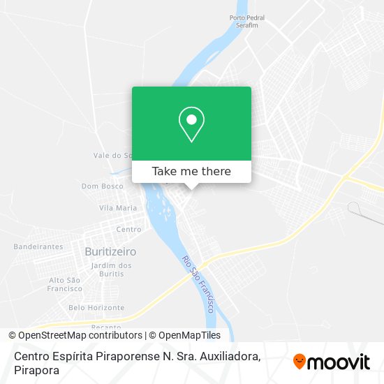 Centro Espírita Piraporense N. Sra. Auxiliadora map