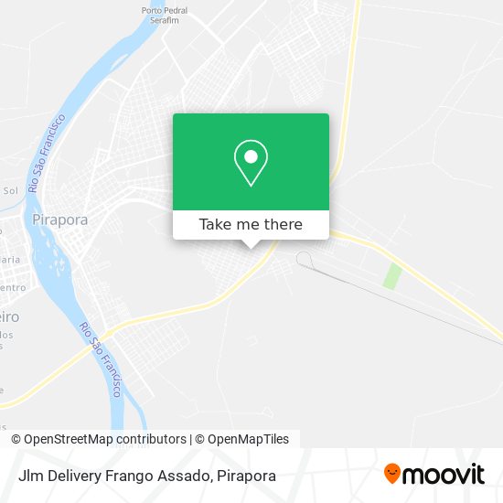 Mapa Jlm Delivery Frango Assado