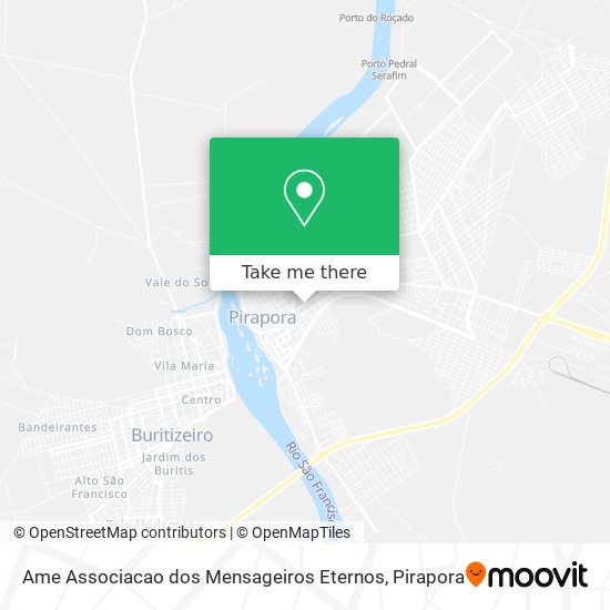 Ame Associacao dos Mensageiros Eternos map