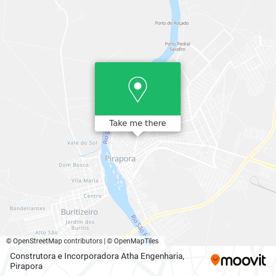 Construtora e Incorporadora Atha Engenharia map