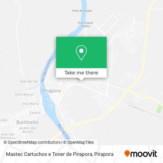 Mastec Cartuchos e Toner de Pirapora map