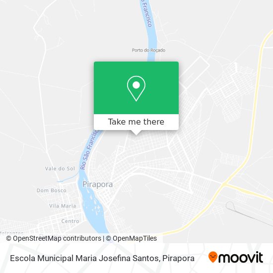 Escola Municipal Maria Josefina Santos map