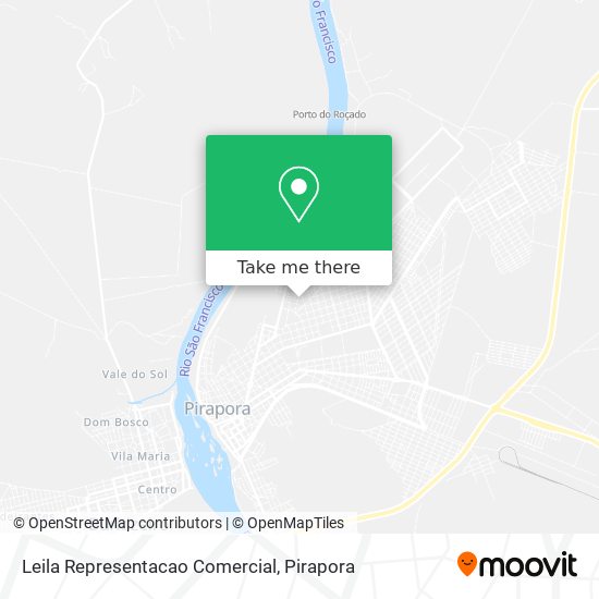 Leila Representacao Comercial map