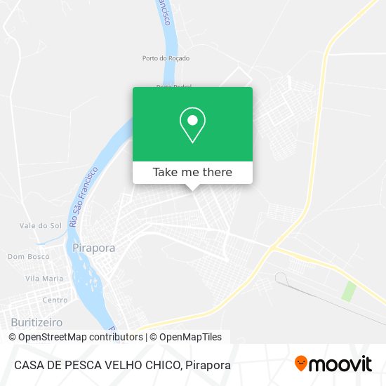 CASA DE PESCA VELHO CHICO map