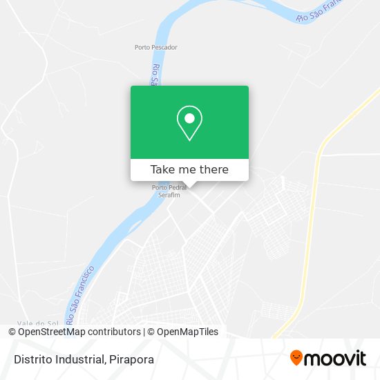 Distrito Industrial map