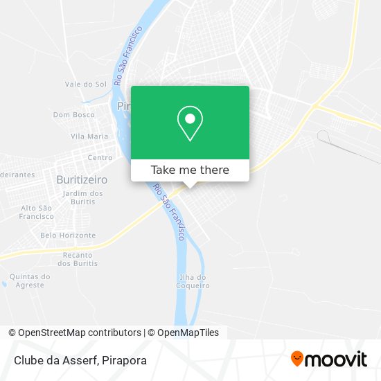 Clube da Asserf map