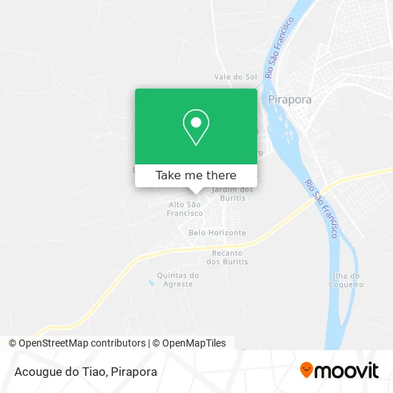 Acougue do Tiao map