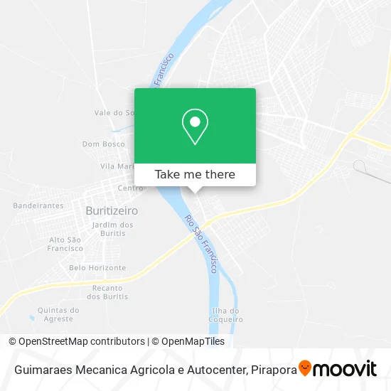 Guimaraes Mecanica Agricola e Autocenter map