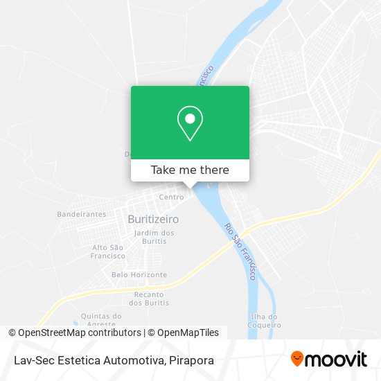 Lav-Sec Estetica Automotiva map