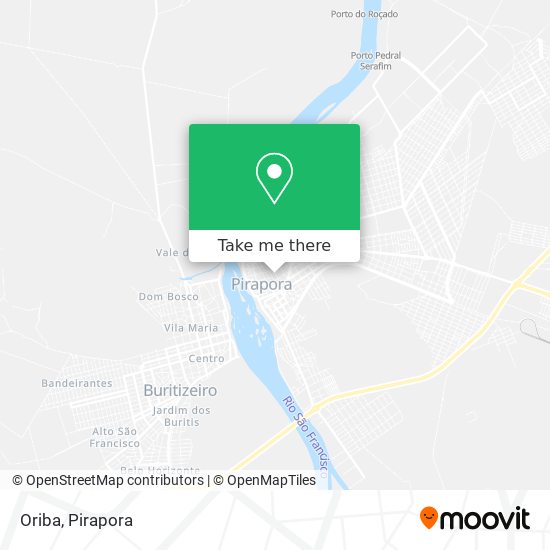Oriba map