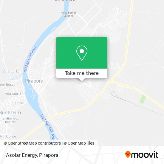 Asolar Energy map