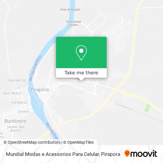 Mundial Modas e Acessorios Para Celular map