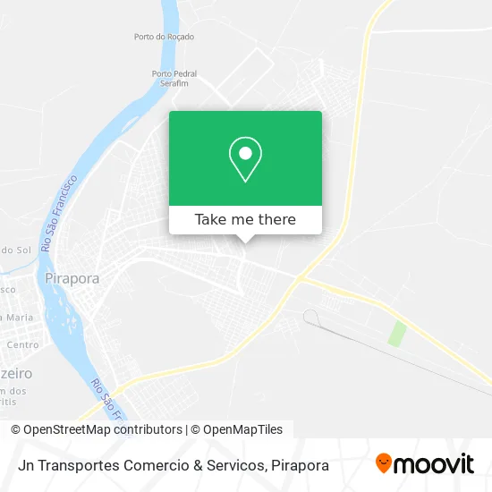 Jn Transportes Comercio & Servicos map