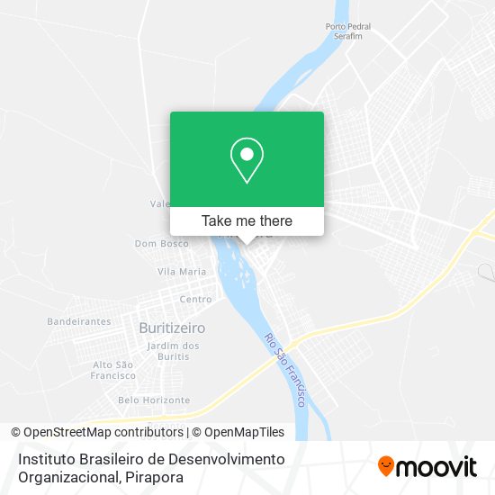Instituto Brasileiro de Desenvolvimento Organizacional map