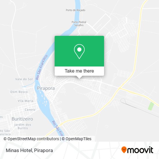 Minas Hotel map