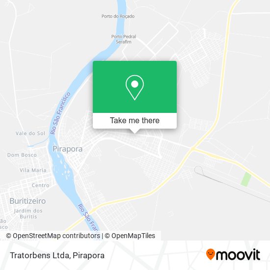 Mapa Tratorbens Ltda