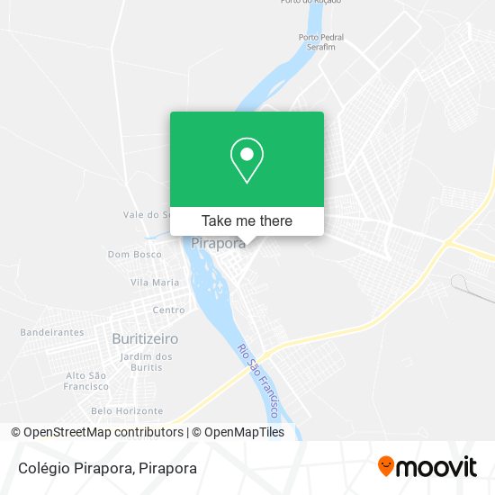 Colégio Pirapora map