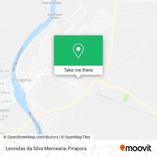 Leonidas da Silva Mercearia map