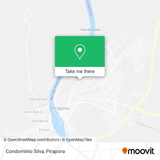 Condomínio Silva map